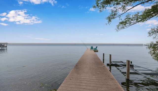 Cape on the Lake: Park-like Setting on Seneca Lake!