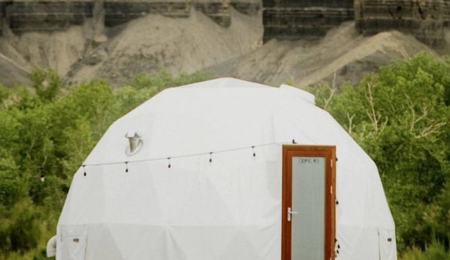 Capital Reef Dome in Hanksville, Utah