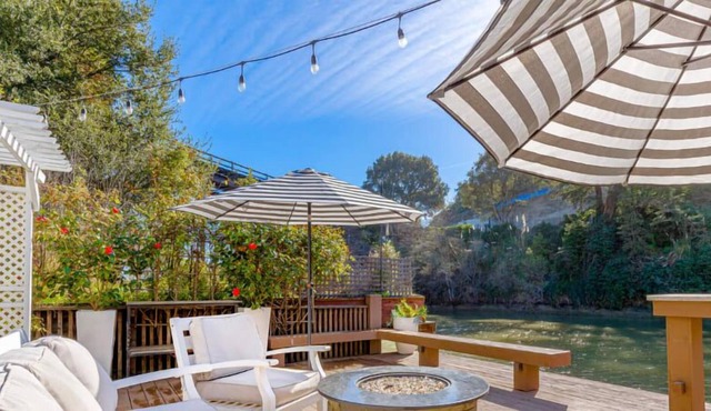 Capitola Riverfront Home with Parking