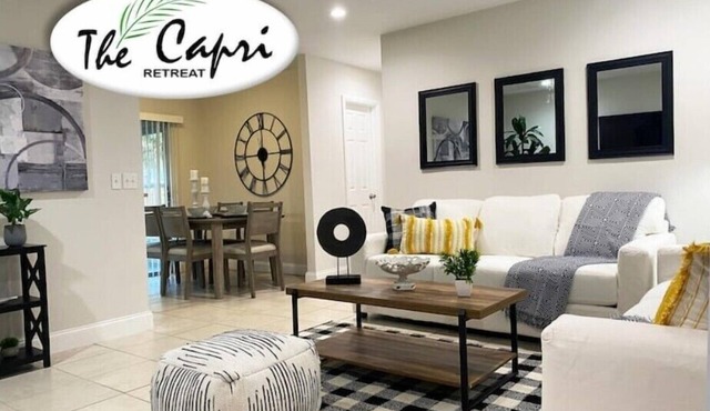CAPRI RETREAT.★ 8. NEAR BEACHES/PGA/DOWNTOWN/ROGER DEAN STADIUMn