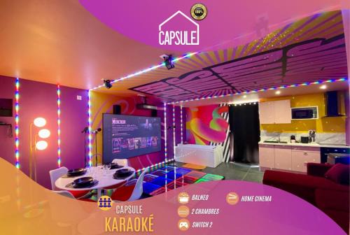 Capsule Karaoke - Jacuzzi - Nintendo Switch 2 - Projecteur