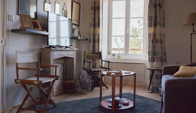 Carantec, charming apartment, sea view, 50m beach