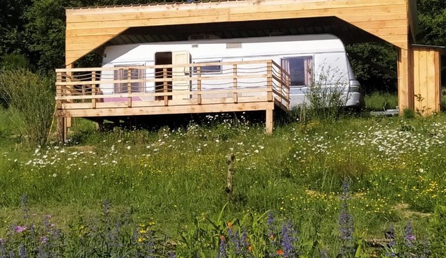 cararetro , caravane chauffée et climatisée