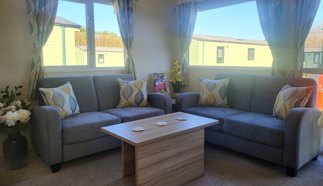 Caravan in beautiful Yorkshire