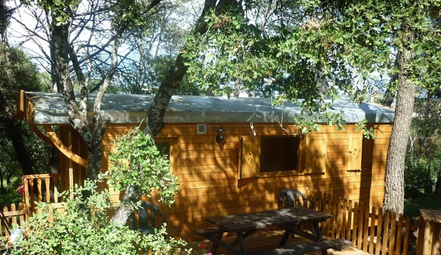 Caravan near Anduze - Between Vines and Olive Trees