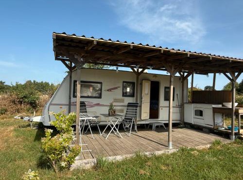 Caravanne 4 Pers Vue Sur L'étang