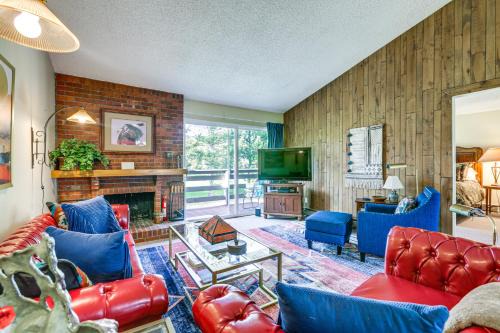 Carbondale Condo with Balcony and On-Site Fly Fishing!