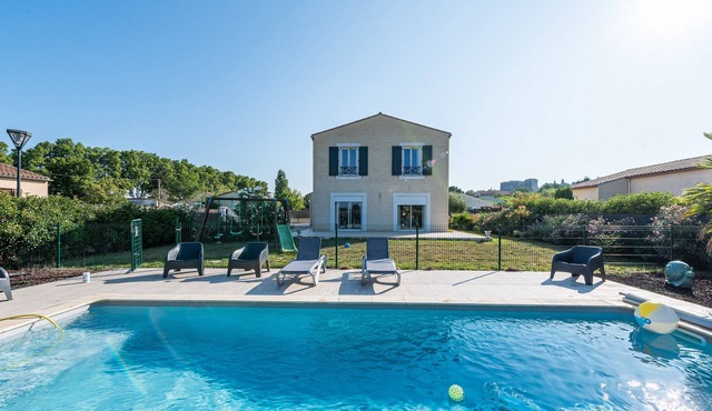 Carcassonne region: Beautiful holiday home with private pool