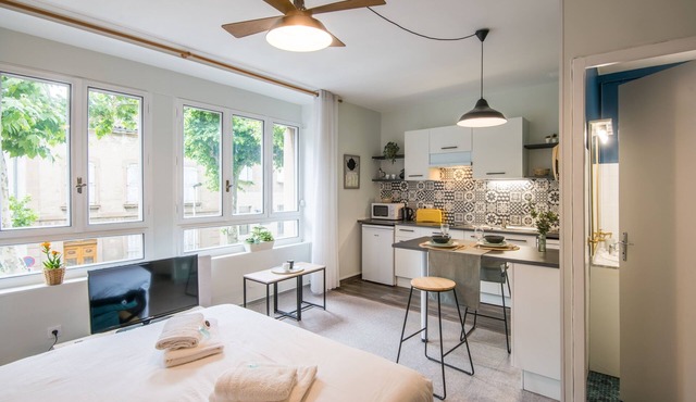 Cardabelle - Joli appt pour 2 avec parking privé