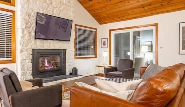 Carefree Cabin · Family/Pets/AC/Hot tub/Fireplace/SHARC/Village