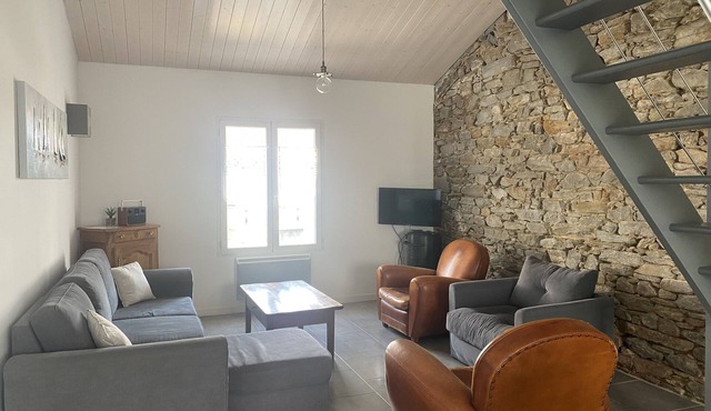 CAREFREE: House in VIEIL 200m beaches, bikes, WIFI