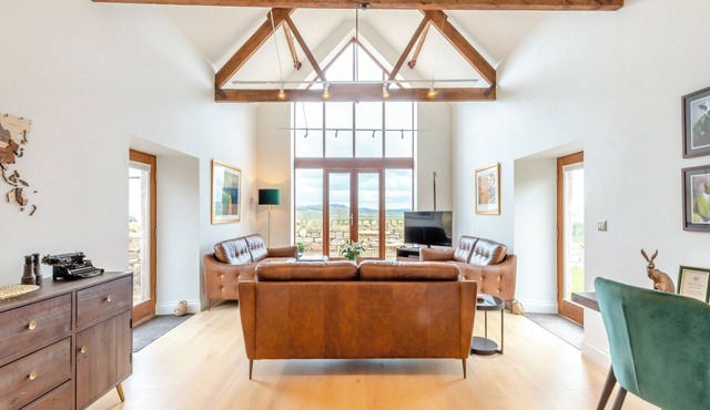 Carefully designed to maximise the stunning countryside views.