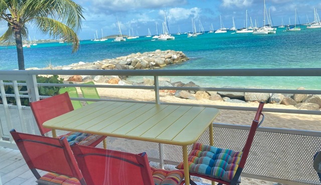Caribbean paradise condo 2-bedroom on beach dream from € 763/W 5 pax maximum