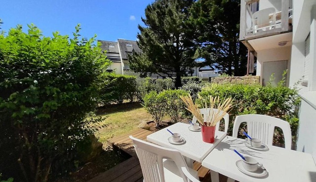 Carnac: Studio Cabine 28m², Piscine, Animaux Acceptés - FR-1-477-186