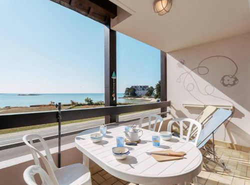 Carnac - Studio cabine mer 4 pers - Animaux acceptés - FR-1-477-262