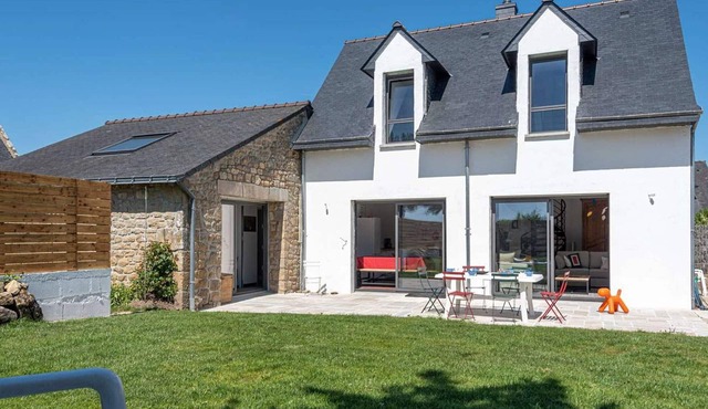 Carnac: Villa 4 pièces, 80m², 500m des plages, jardin privatif, Wifi, animaux acceptés