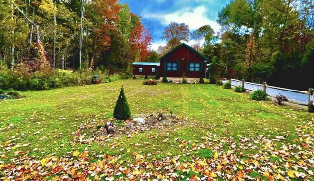 “Carpe Diem” cabin/ w studio/koi pond/ 9 acres