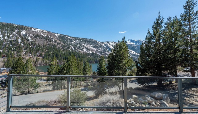 Carson View, amazing views of Carson Peak and Gull Lake, walk to Gull Lake & town