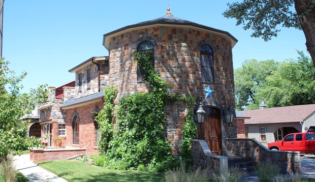 Carter house : 100 year old house with a remodeled castle inspired feel.
