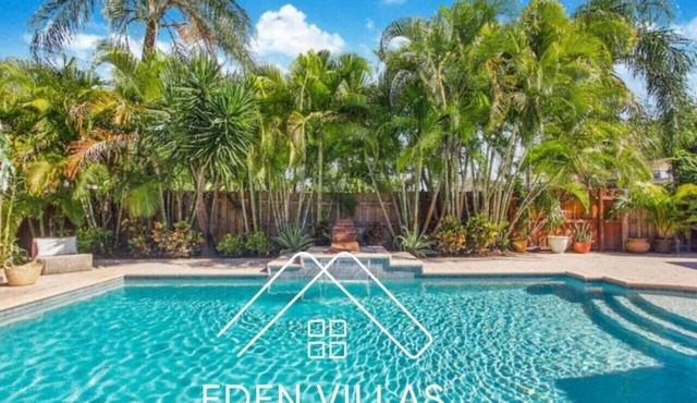 Casa Aloha | Tropical Pool | Beach 9 mins | Games