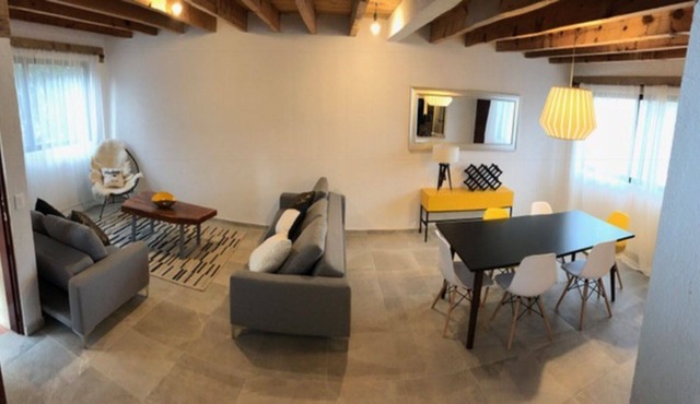Casa Amarilla en el centro de Tequisquiapan para 6 personas