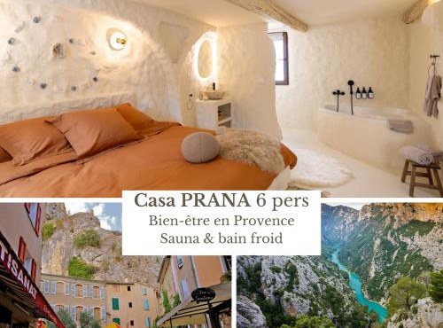 CASA ANANTA Appartements bien-être aux portes du Verdon Refuge slow Life et sensoriel jusqu à 12 pers