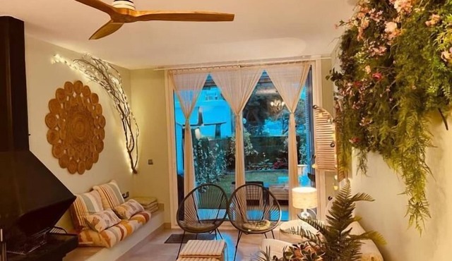 Casa Ànima with private garden and community pool