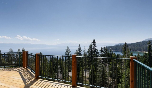 Casa Bella Vista: Stunning Panoramic Lake View on West Shore's Meeks Bay By Tahoe Time VR