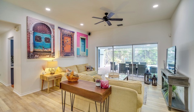 'casa Blanco' Escape w/Fire Pit in Sebastian!