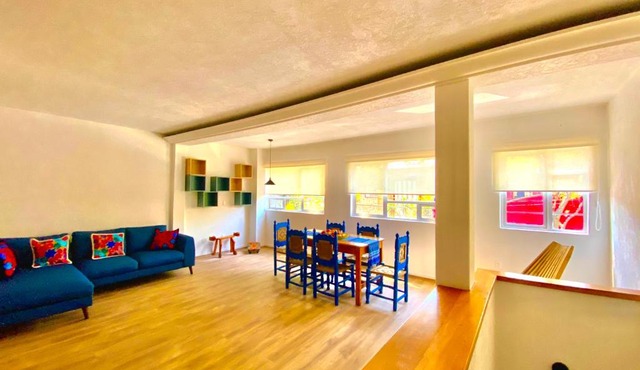Casa con Roof Garden en el Centro de Coyoacán