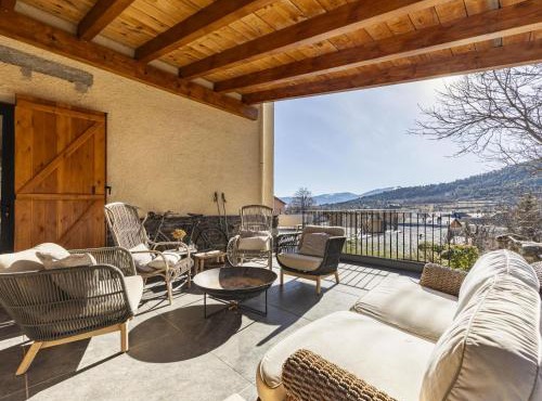 Casa con vistas espectaculares, jardín y BBQ para 10 personas