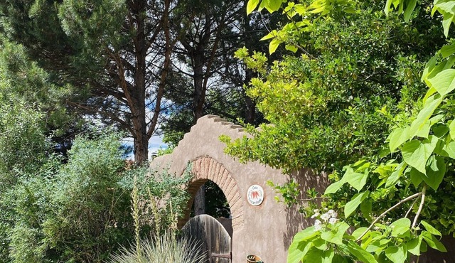 Casa Encantada is a private casita on our organic farm.