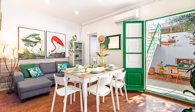 CASA FLAMINGO, Wifi, AC, barbecue, patio, terrace, 3 bedrooms