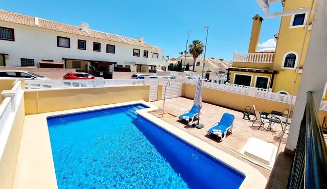 Casa La Perla, private pool in Lo Marabú