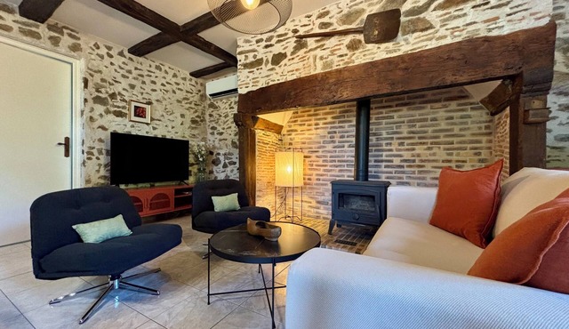 Casa Les Combes - Maison typique climatisé avec jardin