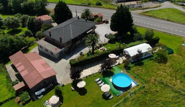 Casa Madrazo con piscina y parrillas