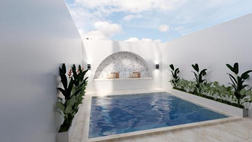 Casa Marzy Canggu 2BR Villa with Rooftop, Free Floating Breakfast & Pool