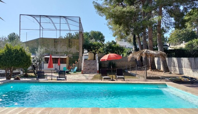 Casa Mas Montanas vakantiehuis met zwembad Max 10-12 pers Vlakbij Valencia