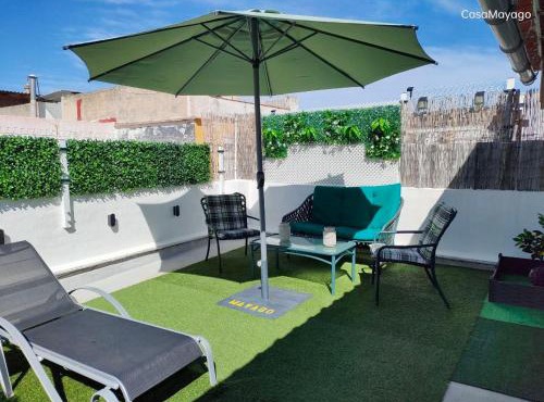 Casa Mayago, terraza y solárium