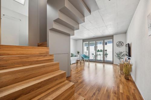 Casa Milla - Moderne & zentrale Maisonette in Langenthal mit Balkon und Tiefgarage