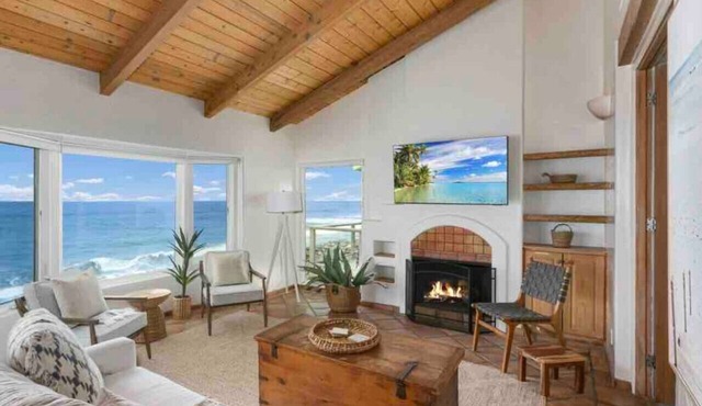 Casa Pacifica, Beachfront w/Fire Ring in Sand