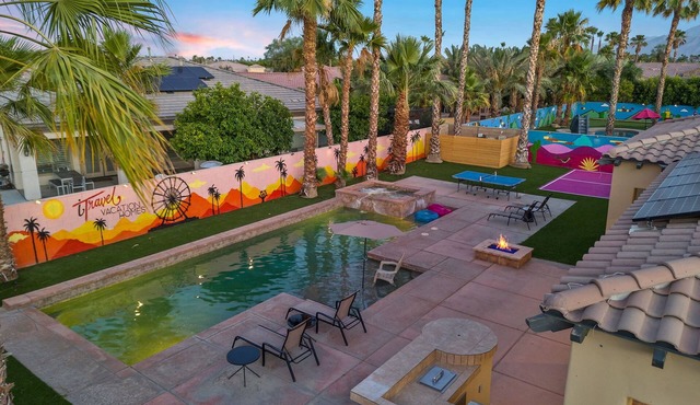 Casa Palmera - Lux Villa, Pickle Ball, Pool and Spa