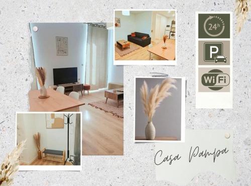 Casa Pampa 4 pers Parking check-in 24sur24 wifi