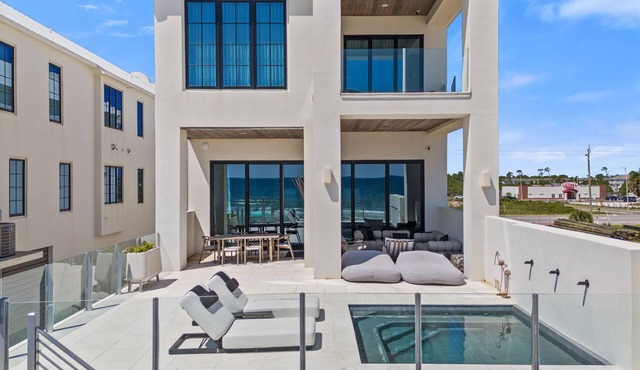 Casa Playa at Eleanor Beach - Stunning 5BR Beachfront Home w/Private Pool