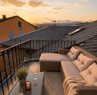 Casa restaurada 8 pax, BBQ Chillout , 2 terrazas