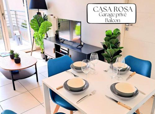 Casa Rosa : appartement moderne avec balcon