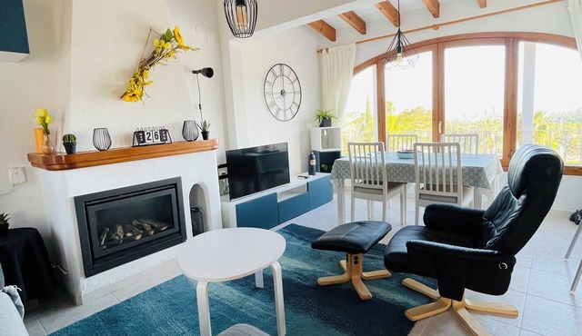 Casa Rosa - Quietly located house with beautiful panoramic view & fiber wifi