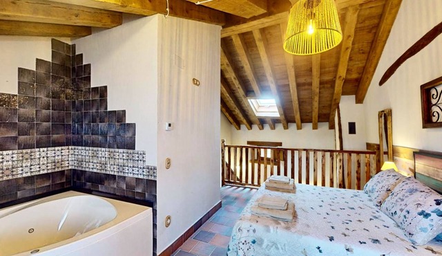 Casa Rural La Fuente del Fresno, Para dos Personas en el Pueblo de Caballar