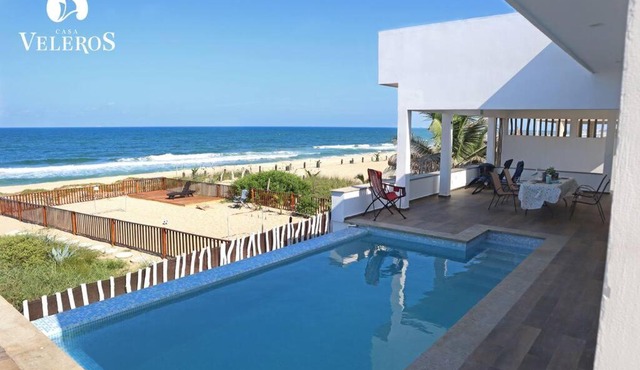 Casa Veleros, Casa a la orilla de la playa!