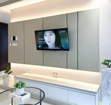 Casablanca mall connected chitani tower new 2 bedroom apartment 73sqm luxurious furniture new best facilities building casa grand hotel grade